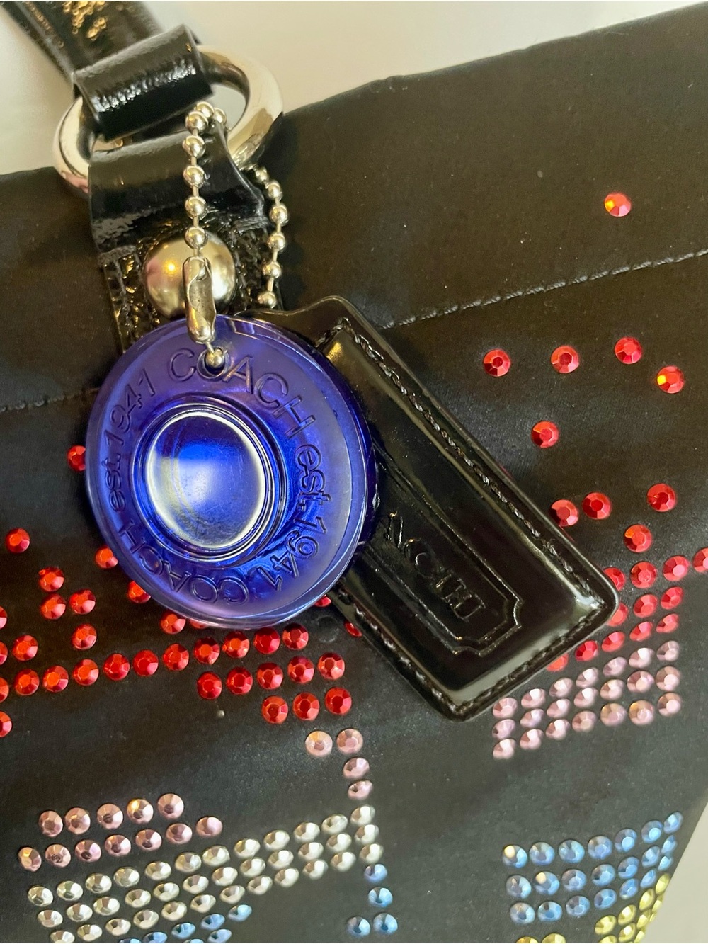 Coach Poppy Limited Edition Studded Tote - Picture 2 of 6